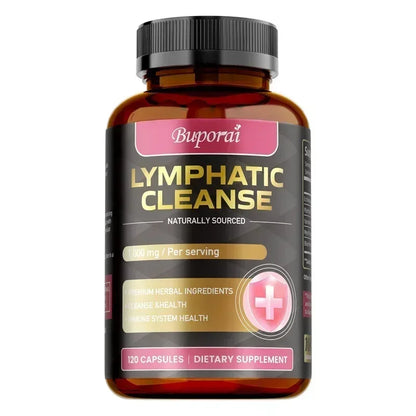 Lymphatic Cleanse Supplement - Lymph System Health Support, Cleansing & Detox, Improves Overall Well-being