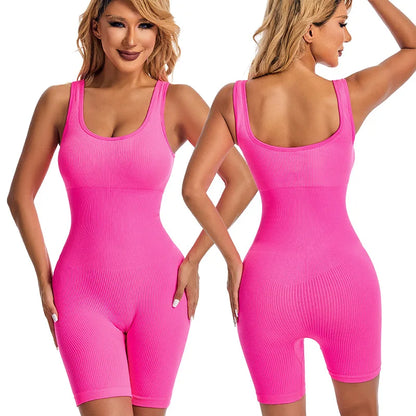 Yoga Set One-Piece Sportswear Women's Gym Workout Clothes Fitness Stretch Bodysuit Yoga Suit
