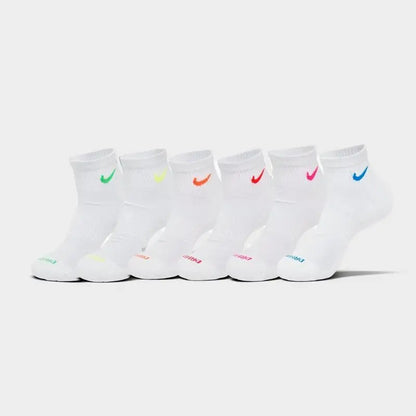 Nike | Nike Everyday Plus Cushioned 6-Pack Quarter Training Socks