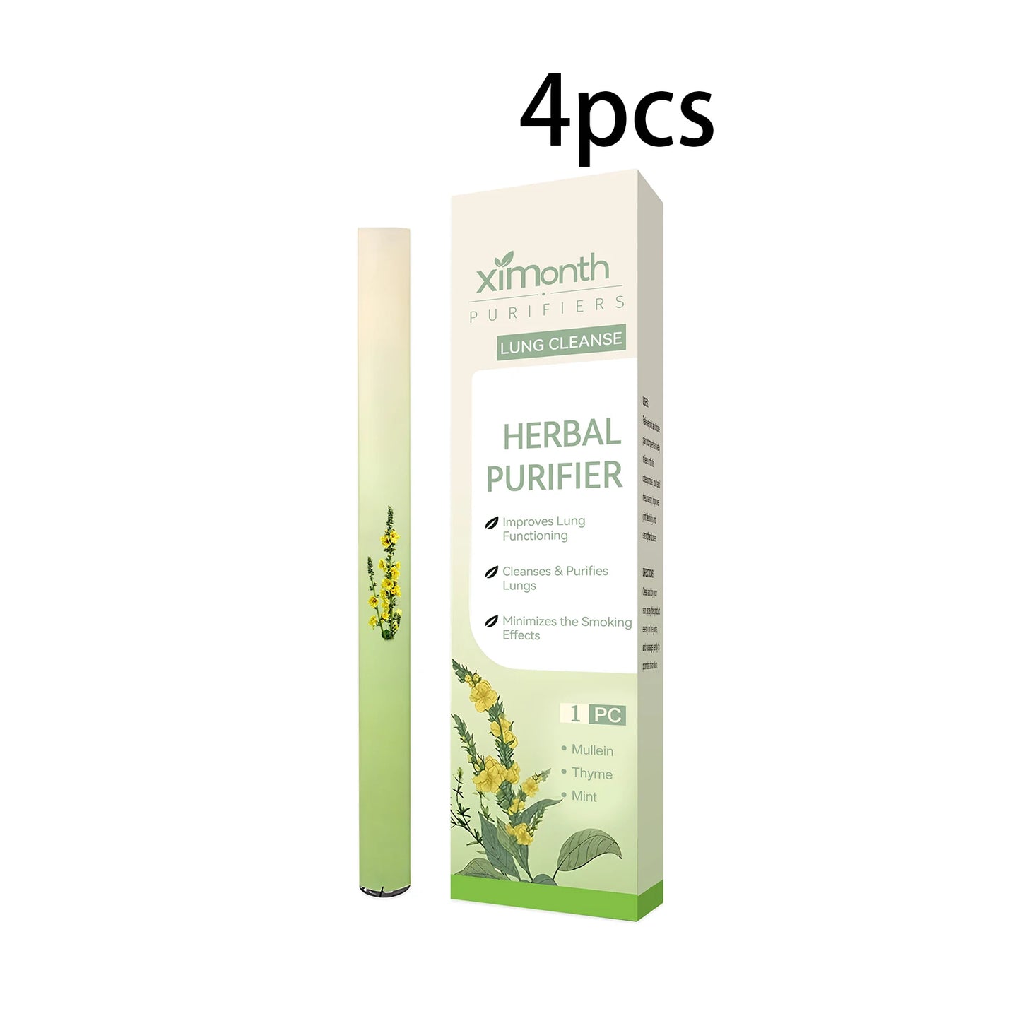 Herbal Purifier Improving Sleep Melatonin Diffusion Pen Lung Cleansing Nasal Aspirator Long-Lasting Quit Smoking Stick Diffuser