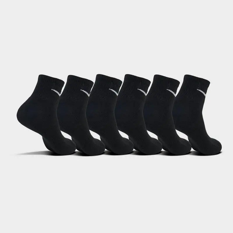 Nike | Nike Everyday Plus Cushioned 6-Pack Quarter Training Socks