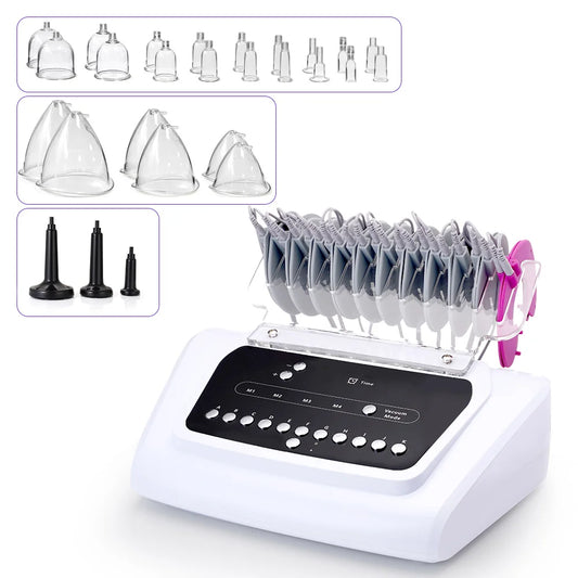 EMS Muscle Stimulation Vacuum Therapy Breast Enhancement Butt Lift Machine Bio Microcurrent Treatment Body Shaping Device