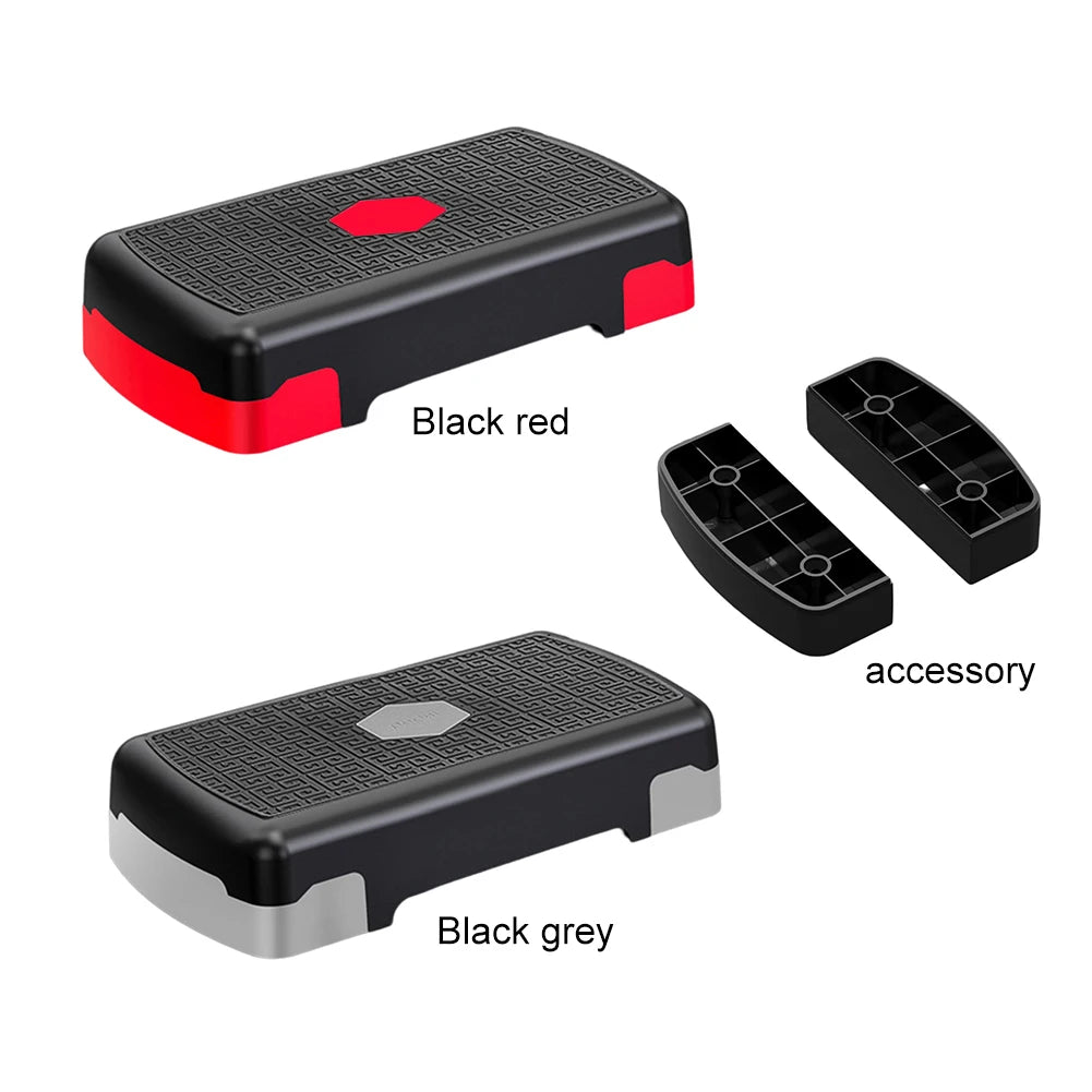 Aerobic Fitness Stepper Adjustable Gym Exercise Foot Pedal Non-slip Stable 200KG Load-bearing Home Training Equipment