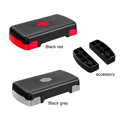 Aerobic Fitness Stepper Adjustable Gym Exercise Foot Pedal Non-slip Stable 200KG Load-bearing Home Training Equipment