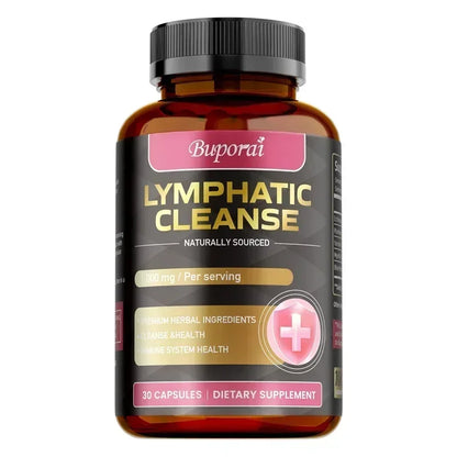 Lymphatic Cleanse Supplement - Lymph System Health Support, Cleansing & Detox, Improves Overall Well-being