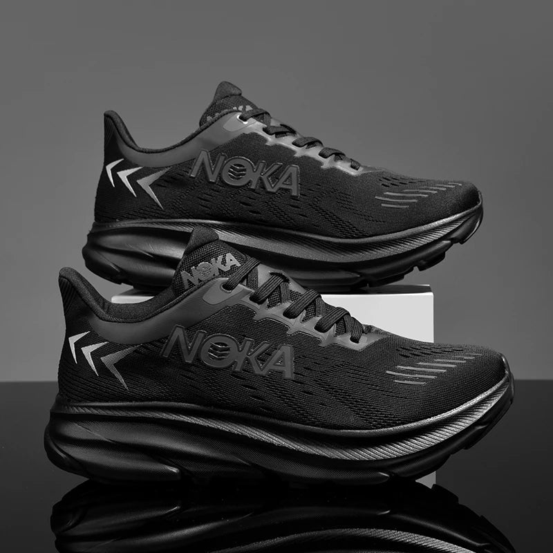 Men Sports Running Shoes Breathable Lightweight Men Comfortable Athletic Nonskid Sneakers