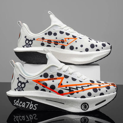 Men's Athletic Shoes - Lightweight and Breathable Running Shoes with Enhanced Cushioning and Durable Rubber Soles, Suitable for Training, Hiking, and Casual Wear - All-Season Low-Top Sneakers, Hiking and Street Shoes, Stylish