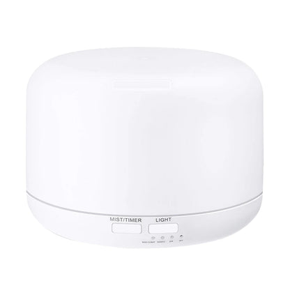 EU Plug Essential Oil Burner Remoto Control Cool Mist Humidifier Night Light Aromatherapy Diffuser Purifier